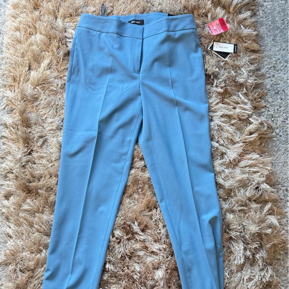 Nine West Women's Straight Leg Pants in Blue